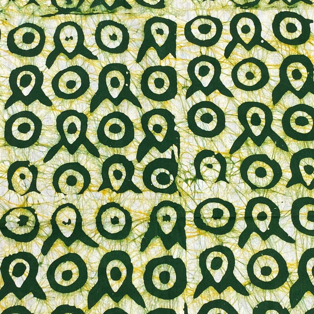 Pound A Metre 2.9 Metres 2.9 Metres Premium Quality 100% Cotton Batik - 45" Wide -  (Design 11, Col 1)