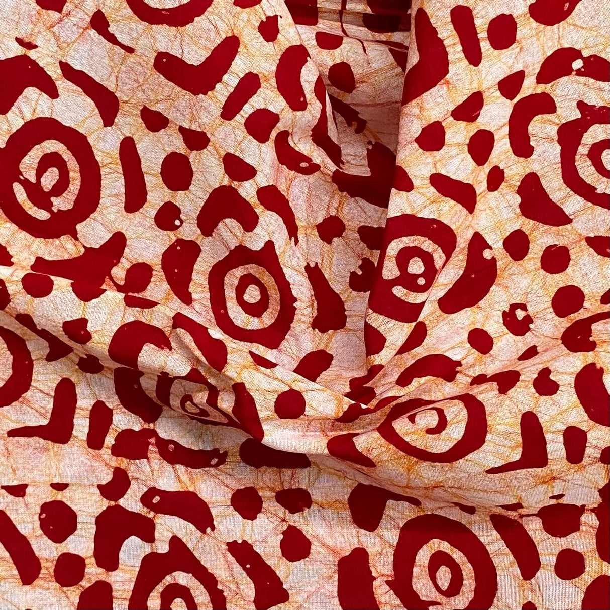 Pound A Metre 2.9 Metres 2.9 Metres Premium Quality 100% Cotton Batik - 45" Wide -  (Design 12, Col 1)