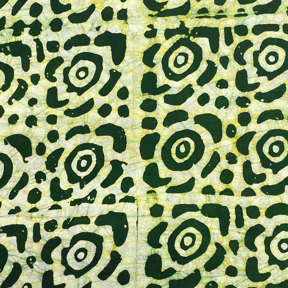 Pound A Metre 2.9 Metres 2.9 Metres Premium Quality 100% Cotton Batik - 45" Wide -  (Design 12, Col 2)