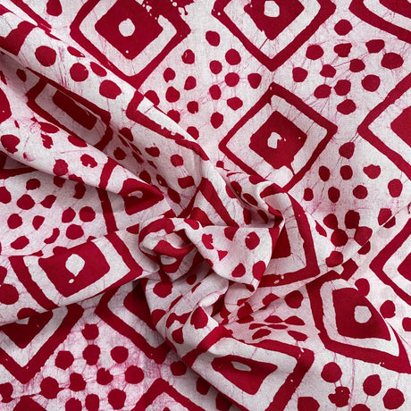 Pound A Metre 2.9 Metres 2.9 Metres Premium Quality 100% Cotton Batik - 45" Wide -  (Design 2, Col 3)