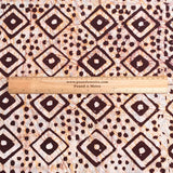 Pound A Metre 2.9 Metres 2.9 Metres Premium Quality 100% Cotton Batik - 45" Wide -  (Design 2, Col 4)