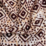 Pound A Metre 2.9 Metres 2.9 Metres Premium Quality 100% Cotton Batik - 45" Wide -  (Design 2, Col 4)