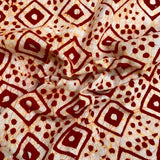 Pound A Metre 2.9 Metres 2.9 Metres Premium Quality 100% Cotton Batik - 45" Wide -  (Design 2, Col 5)