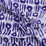 Pound A Metre 2.9 Metres 2.9 Metres Premium Quality 100% Cotton Batik - 45" Wide -  (Design 3, Col 1)
