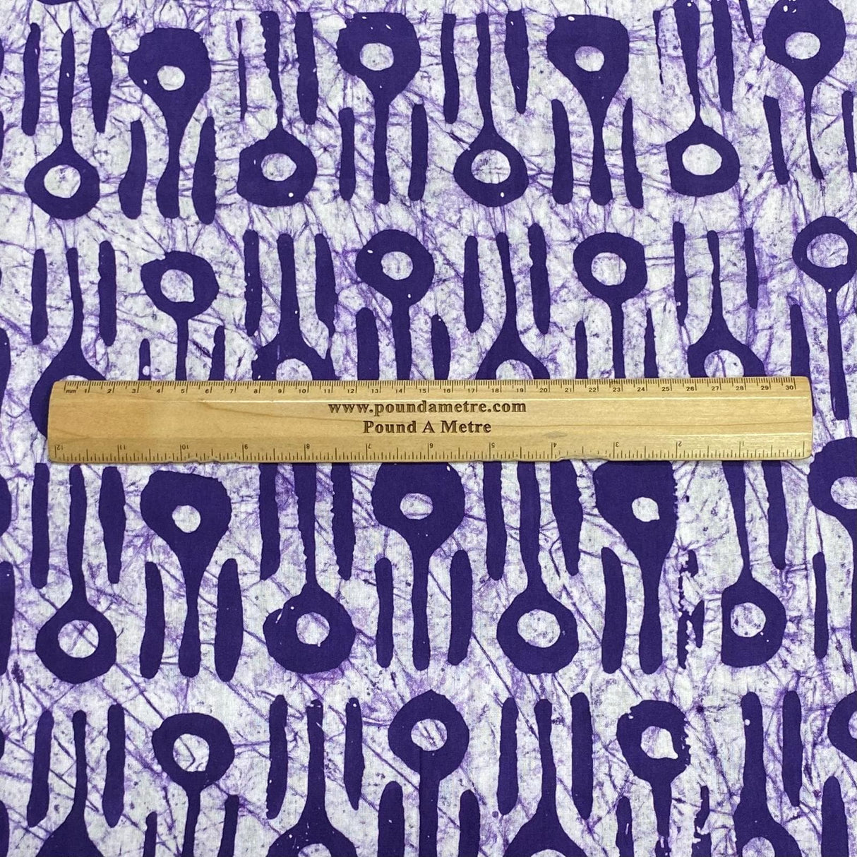 Pound A Metre 2.9 Metres 2.9 Metres Premium Quality 100% Cotton Batik - 45" Wide -  (Design 3, Col 1)