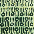 Pound A Metre 2.9 Metres 2.9 Metres Premium Quality 100% Cotton Batik - 45" Wide -  (Design 3, Col 4)