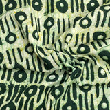 Pound A Metre 2.9 Metres 2.9 Metres Premium Quality 100% Cotton Batik - 45" Wide -  (Design 3, Col 4)