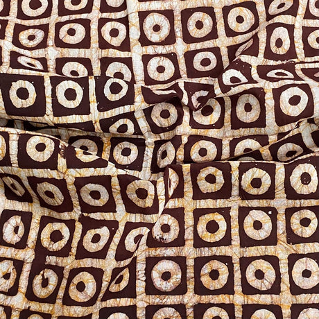 Pound A Metre 2.9 Metres 2.9 Metres Premium Quality 100% Cotton Batik - 45" Wide -  (Design 4, Col 1)