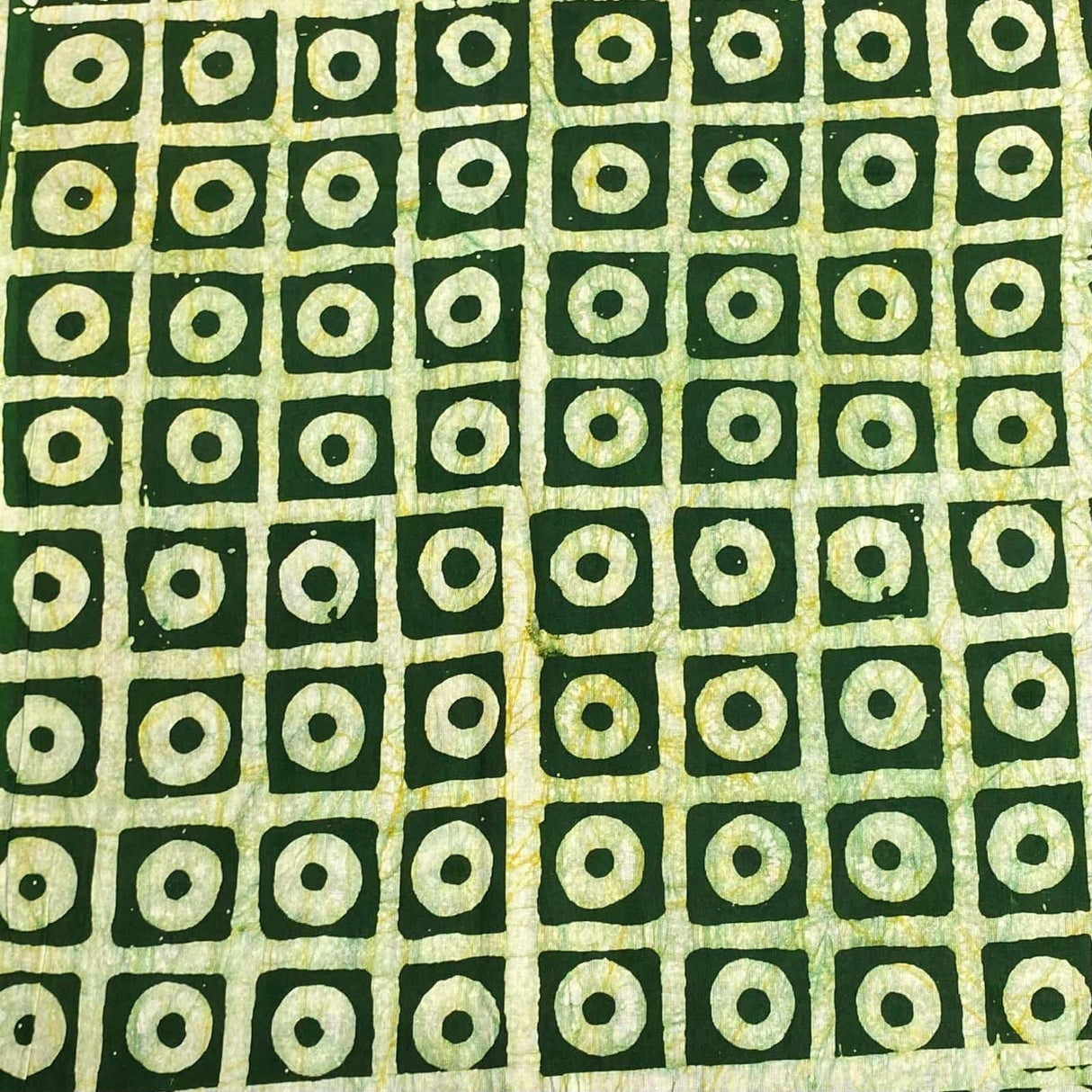 Pound A Metre 2.9 Metres 2.9 Metres Premium Quality 100% Cotton Batik - 45" Wide -  (Design 4, Col 2)