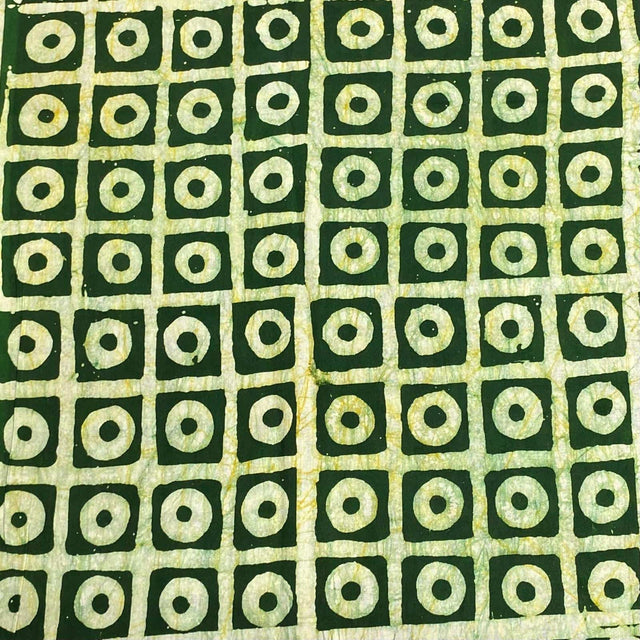 Pound A Metre 2.9 Metres 2.9 Metres Premium Quality 100% Cotton Batik - 45" Wide -  (Design 4, Col 2)