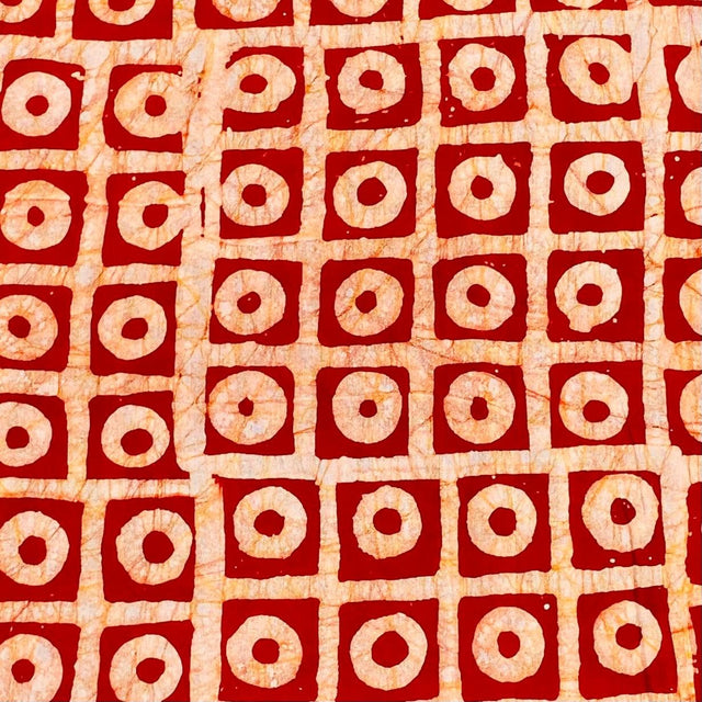 Pound A Metre 2.9 Metres 2.9 Metres Premium Quality 100% Cotton Batik - 45" Wide -  (Design 4, Col 3)