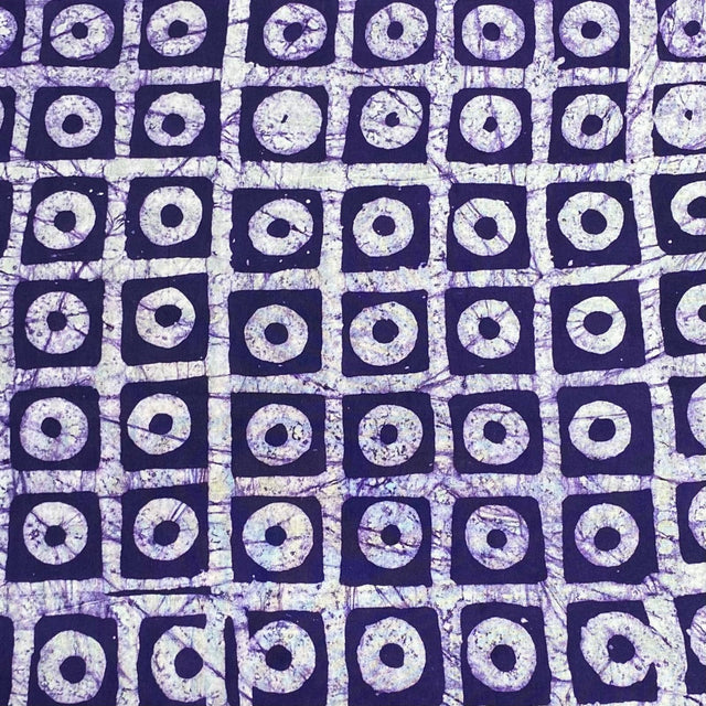 Pound A Metre 2.9 Metres 2.9 Metres Premium Quality 100% Cotton Batik - 45" Wide -  (Design 4, Col 4)