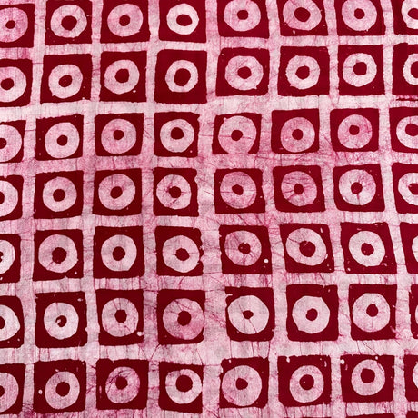 Pound A Metre 2.9 Metres 2.9 Metres Premium Quality 100% Cotton Batik - 45" Wide -  (Design 4, Col 5)