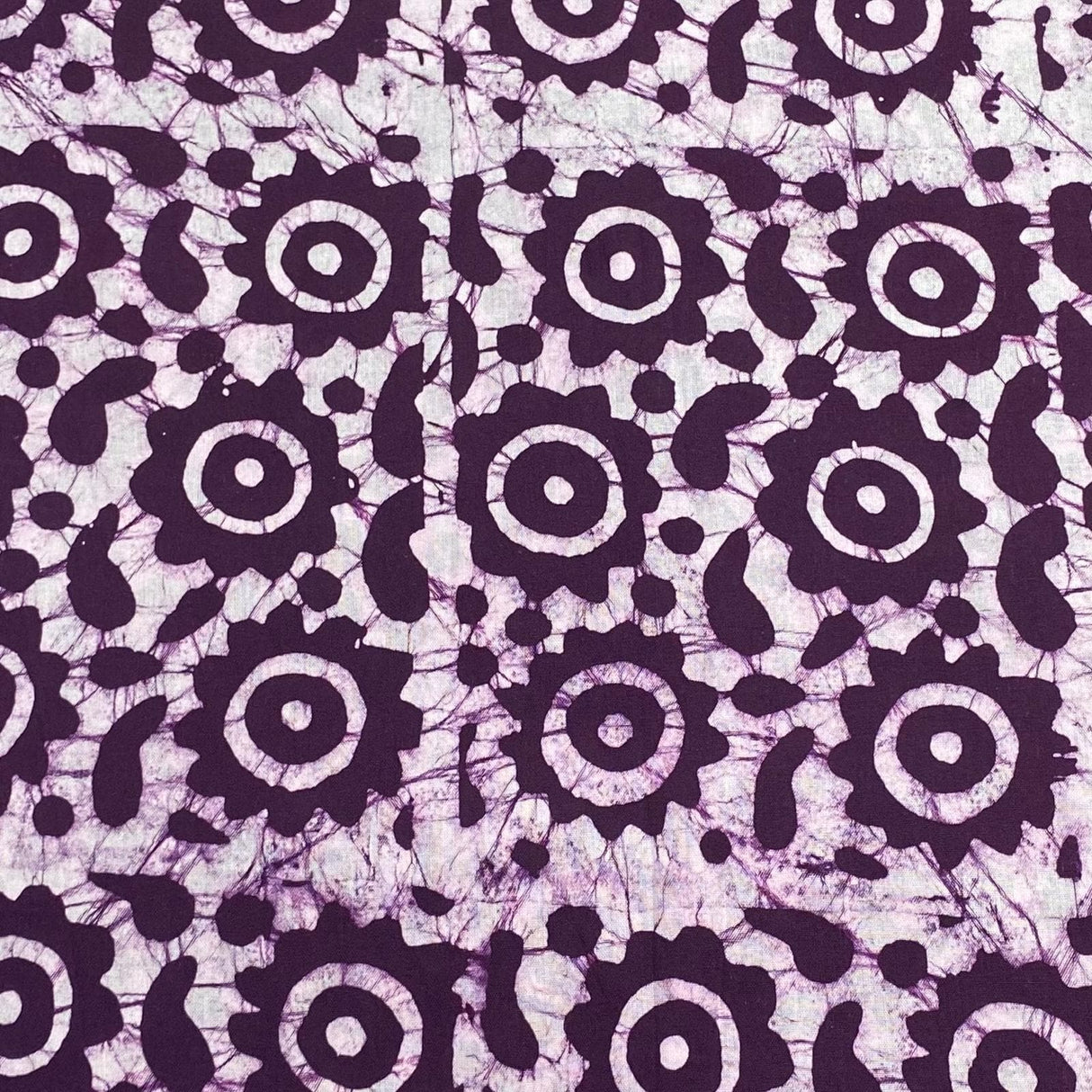 Pound A Metre 2.9 Metres 2.9 Metres Premium Quality 100% Cotton Batik - 45" Wide -  (Design 5, Col 2)