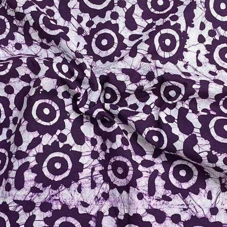 Pound A Metre 2.9 Metres 2.9 Metres Premium Quality 100% Cotton Batik - 45" Wide -  (Design 5, Col 2)