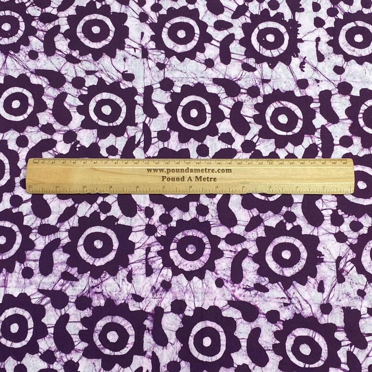 Pound A Metre 2.9 Metres 2.9 Metres Premium Quality 100% Cotton Batik - 45" Wide -  (Design 5, Col 2)