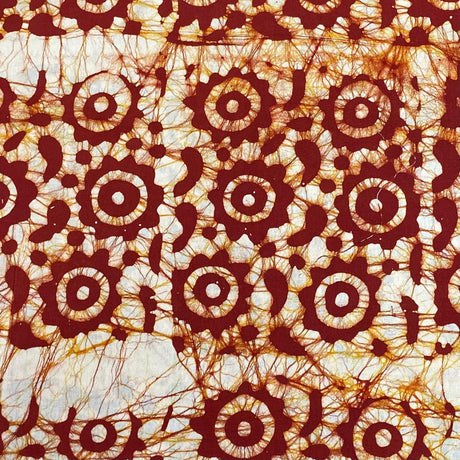 Pound A Metre 2.9 Metres 2.9 Metres Premium Quality 100% Cotton Batik - 45" Wide -  (Design 5, Col 3)