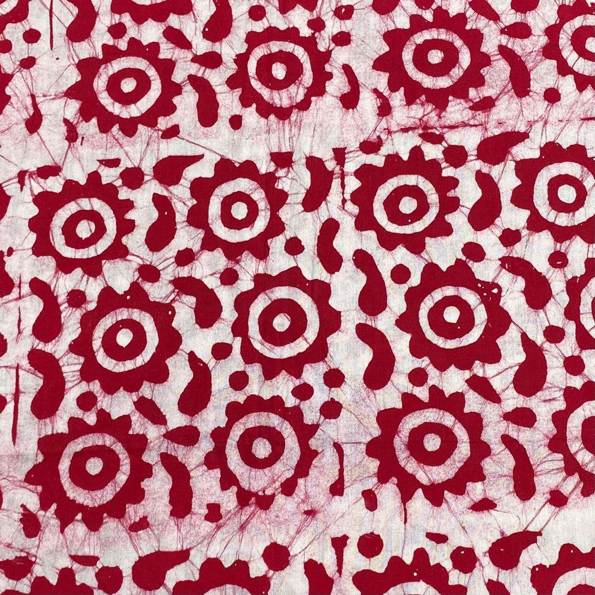 Pound A Metre 2.9 Metres 2.9 Metres Premium Quality 100% Cotton Batik - 45" Wide -  (Design 5, Col 5)
