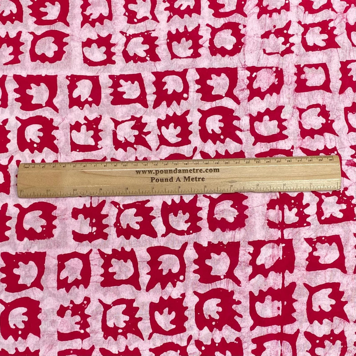 Pound A Metre 2.9 Metres 2.9 Metres Premium Quality 100% Cotton Batik - 45" Wide -  (Design 6, Col 5)