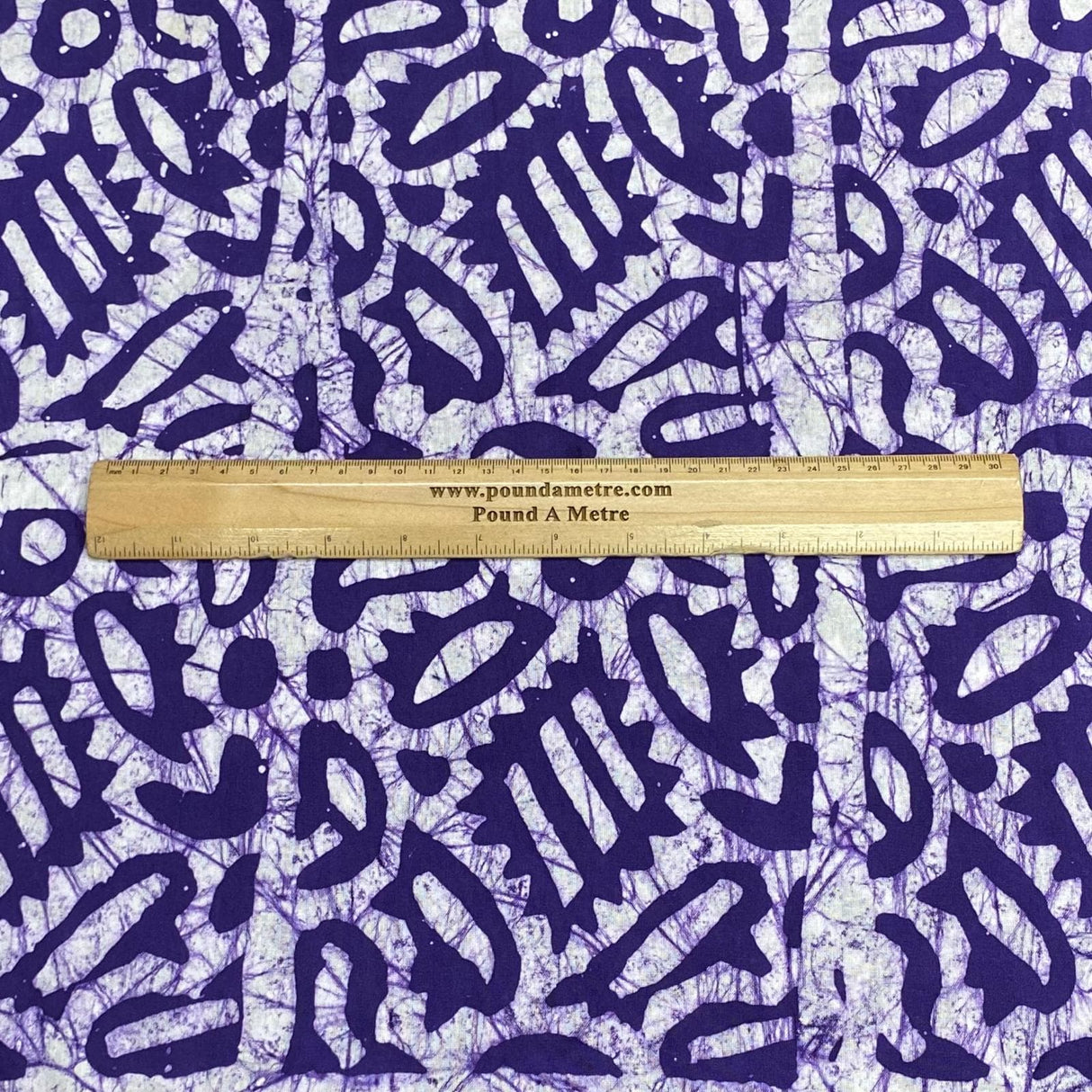 Pound A Metre 2.9 Metres 2.9 Metres Premium Quality 100% Cotton Batik - 45" Wide -  (Design 7, Col 2)