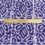 Pound A Metre 2.9 Metres 2.9 Metres Premium Quality 100% Cotton Batik - 45" Wide -  (Design 7, Col 2)