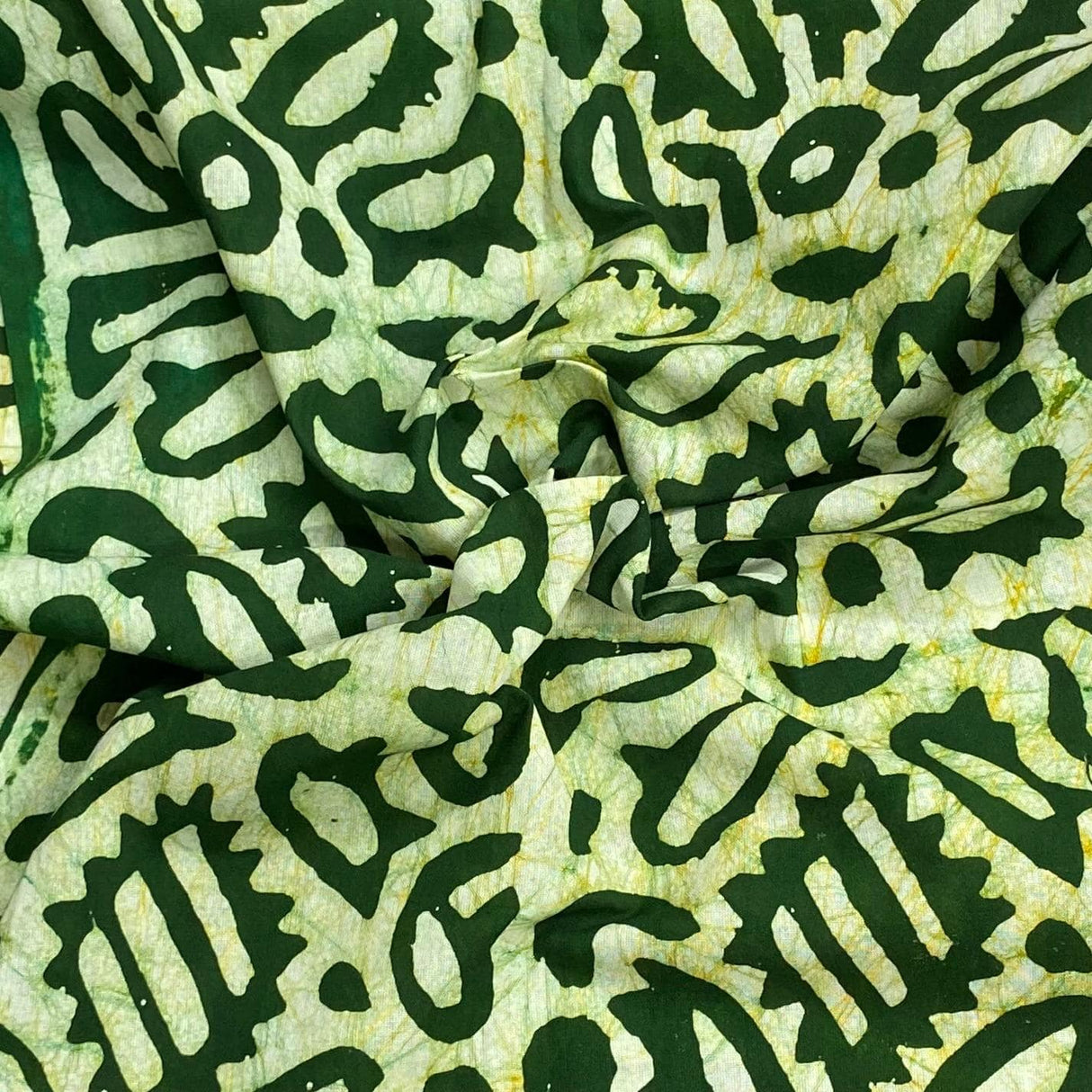 Pound A Metre 2.9 Metres 2.9 Metres Premium Quality 100% Cotton Batik - 45" Wide -  (Design 7, Col 3)