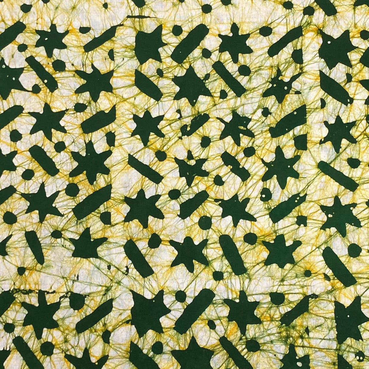 Pound A Metre 2.9 Metres 2.9 Metres Premium Quality 100% Cotton Batik - 45" Wide -  (Design 8, Col 2)