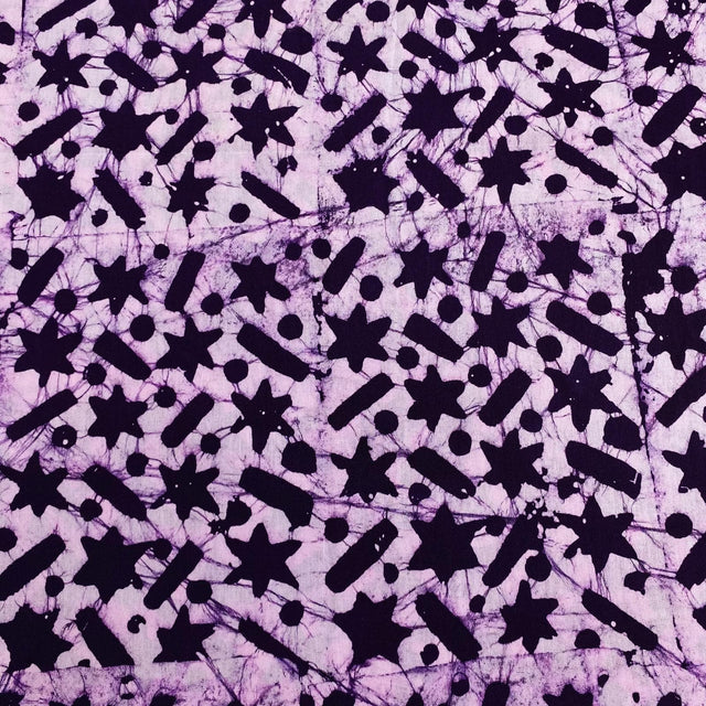 Pound A Metre 2.9 Metres 2.9 Metres Premium Quality 100% Cotton Batik - 45" Wide -  (Design 8, Col 3)