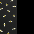 Pound A Metre 2 Metre Digitally Printed 100% Cotton Bundle- (Black Bee)