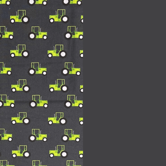 Pound A Metre 2 Metre Digitally Printed 100% Cotton Bundle- (Black Truck)