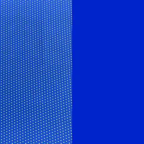 Pound A Metre 2 Metre Digitally Printed 100% Cotton Bundle- (Blue Polka)