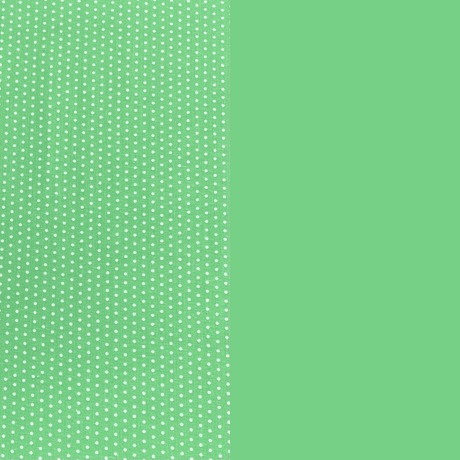 Pound A Metre 2 Metre Digitally Printed 100% Cotton Bundle- (Green Polka)