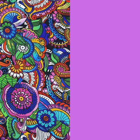 Pound A Metre 2 Metre Digitally Printed 100% Cotton Bundle- (Multicolour)