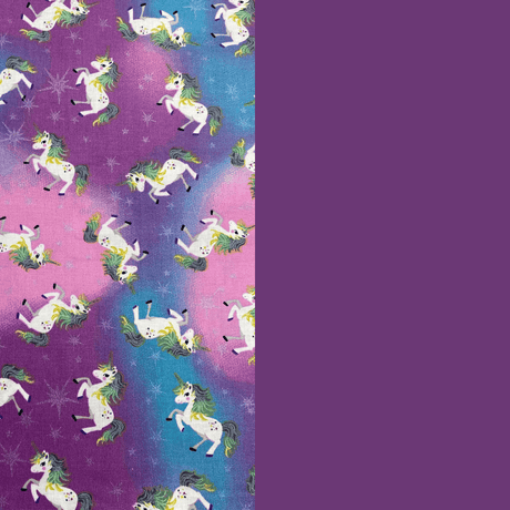 Pound A Metre 2 Metre Digitally Printed 100% Cotton Bundle- (Unicorn)