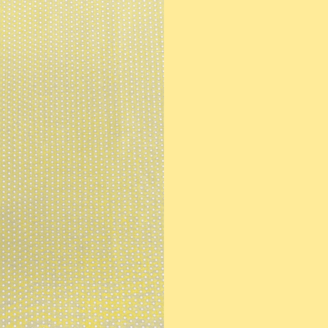 Pound A Metre 2 Metre Digitally Printed 100% Cotton Bundle- (Yellow Polka)