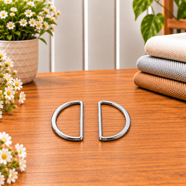 Pound A Metre 2 Pc D-Rings – Sewing & Craft Accessories (Flat)