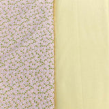 Pound A Metre 2 Piece Bundle Digitally Printed 100% Cotton- 45" Wide (Lemon Garden)