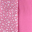 Pound A Metre 2 Piece Bundle Digitally Printed 100% Cotton- 45" Wide (Pink)