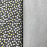 Pound A Metre 2 Piece Bundle Digitally Printed 100% Cotton- 45" Wide (Slate)