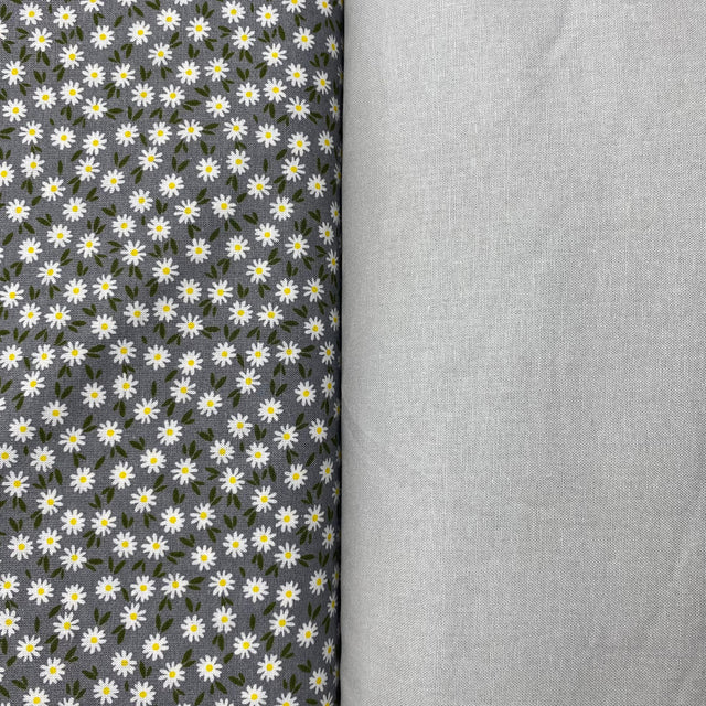 Pound A Metre 2 Piece Bundle Digitally Printed 100% Cotton- 45" Wide (Slate)