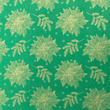 Pound A Metre 2 Piece Bundle Digitally Printed Gold Foil Christmas 100% Cotton- 45" Wide (Bloom Bundle)