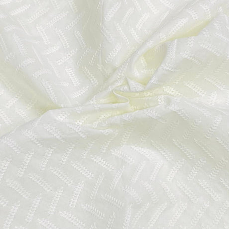 Pound A Metre 3 Metre 3 Metre Broderie Anglaise Cotton - 45" Wide (Ivory)