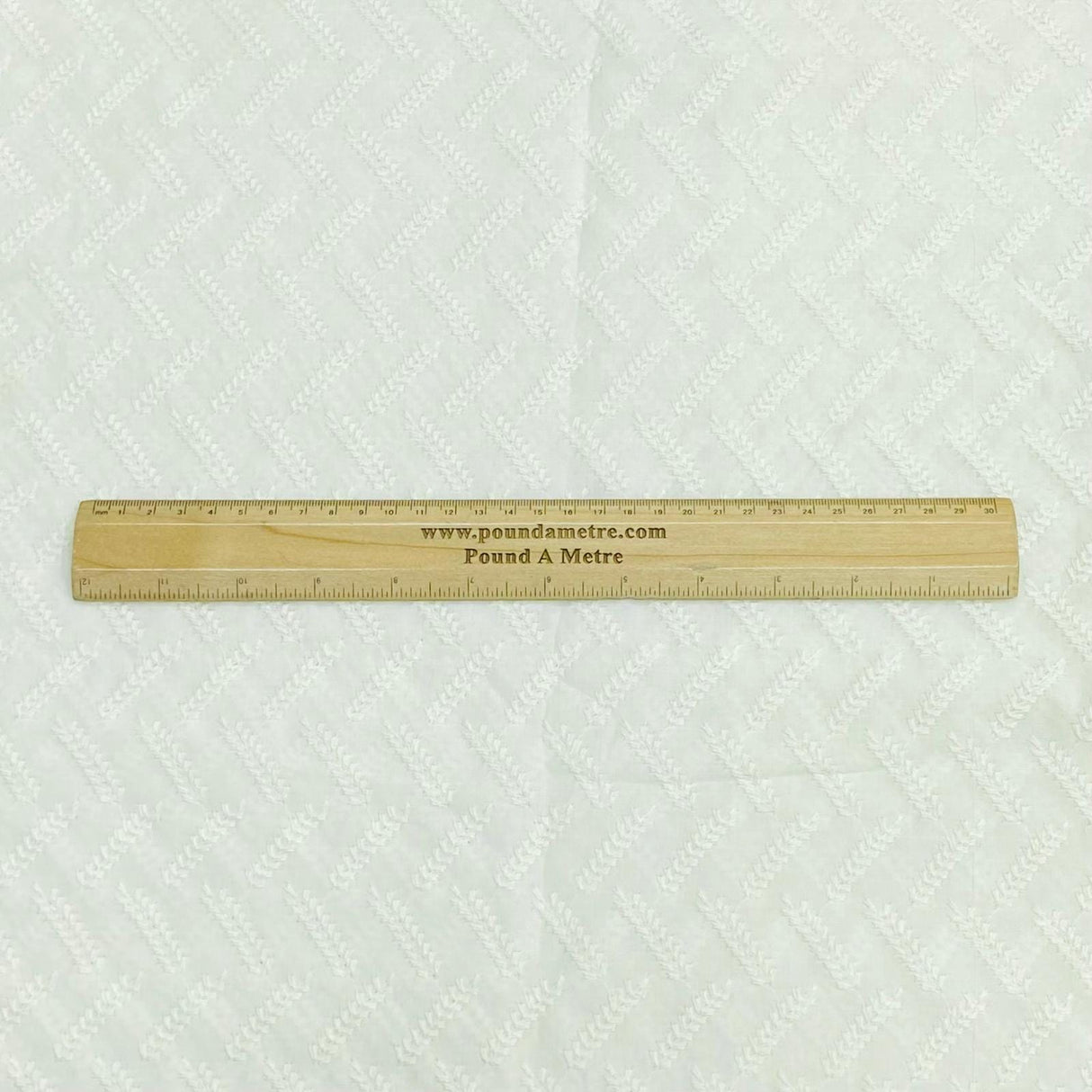 Pound A Metre 3 Metre 3 Metre Broderie Anglaise Cotton - 45" Wide (Ivory)