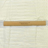 Pound A Metre 3 Metre 3 Metre Broderie Anglaise Floral Cotton - 45" Wide (Cream)