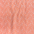 Pound A Metre 3 Metre 3 Metre Broderie Anglaise Floral Cotton - 45" Wide (Peach)