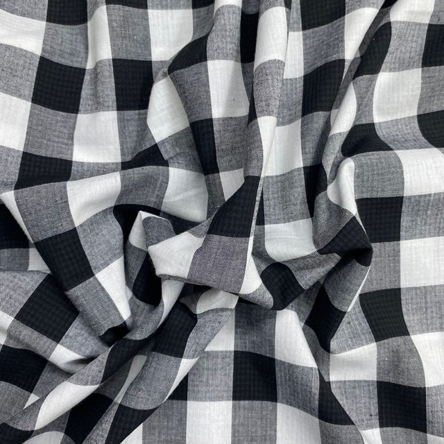 Pound A Metre 3 Metres 3 Metre Digitally Printed 100% Cotton- 55" Wide (Checks)