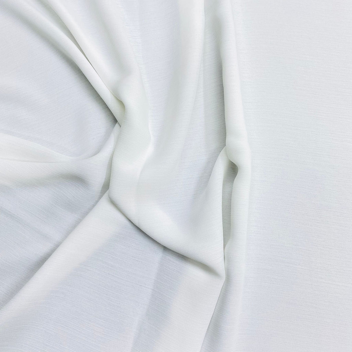 Pound A Metre 3 Metres 3 Metre Dressmaking Crepe 55" wide (Salt) (EOL)