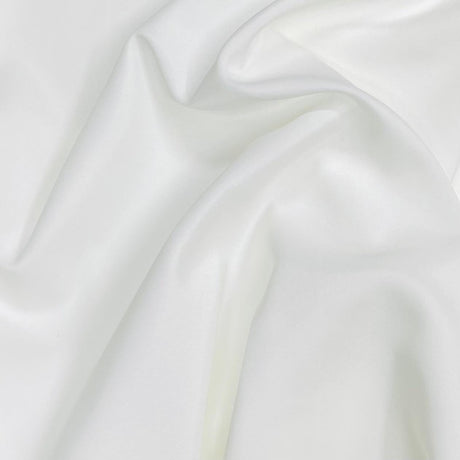 Pound A Metre 3 Metres 3 Metre Dressmaking Crinkle Crepe 55" wide (White)