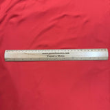 Pound A Metre 3 Metres 3 Metre Dressmaking Plain Crepe 55" wide (Red)