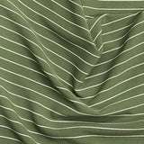 Pound A Metre 3 Metres 3 Metre Dressmaking Printed Crepe 55" wide (Khaki & White)